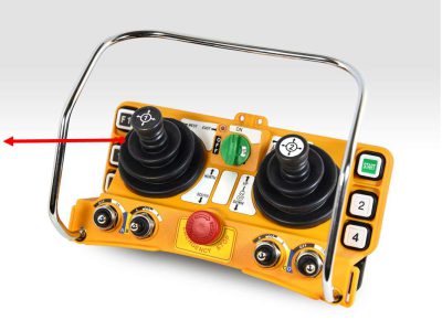 ریموت کنترل تله کرین|مدل JOYSTICK F24-60 1 عکس فرستنده ریموت کنترل تله کرین F24-60