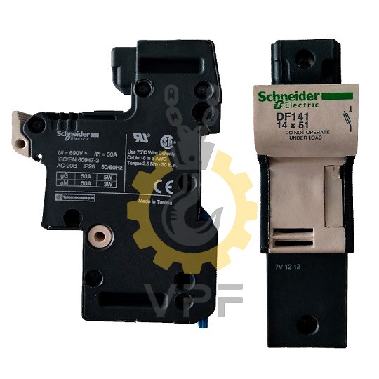 Schneider DF141 cartridge fuse magazine فروش خشاب فیوز فشنگی اشنایدرDF141
