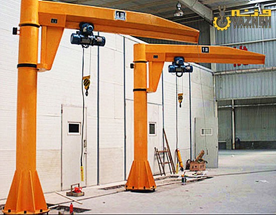 1 ton pillar jib crane