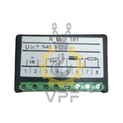 رکتیفایر مدل RM-181 برند MOBILETRON برای جرثقیل سقفی – یکسو کننده ترمز موتور