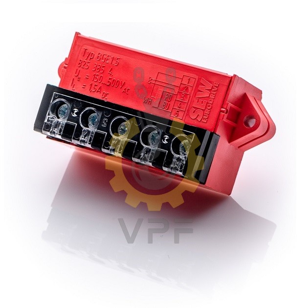 SEW crane rectifier model BEG 1.5 رکتیفایر SEW مدل BGE1.5 با ورودی 150 تا 500 ولت AC و جریان 1.5 آمپر DC