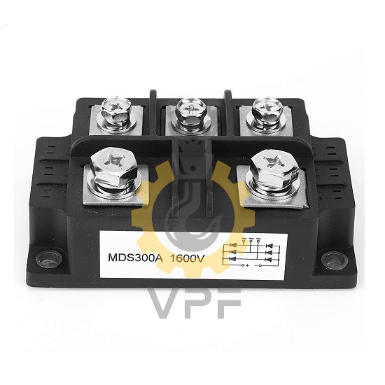 POWERSEM Crane Rectifier Model MDS300A عکس کلی از رکتیفایر جرثقیل POWERSEM مدل MDS300