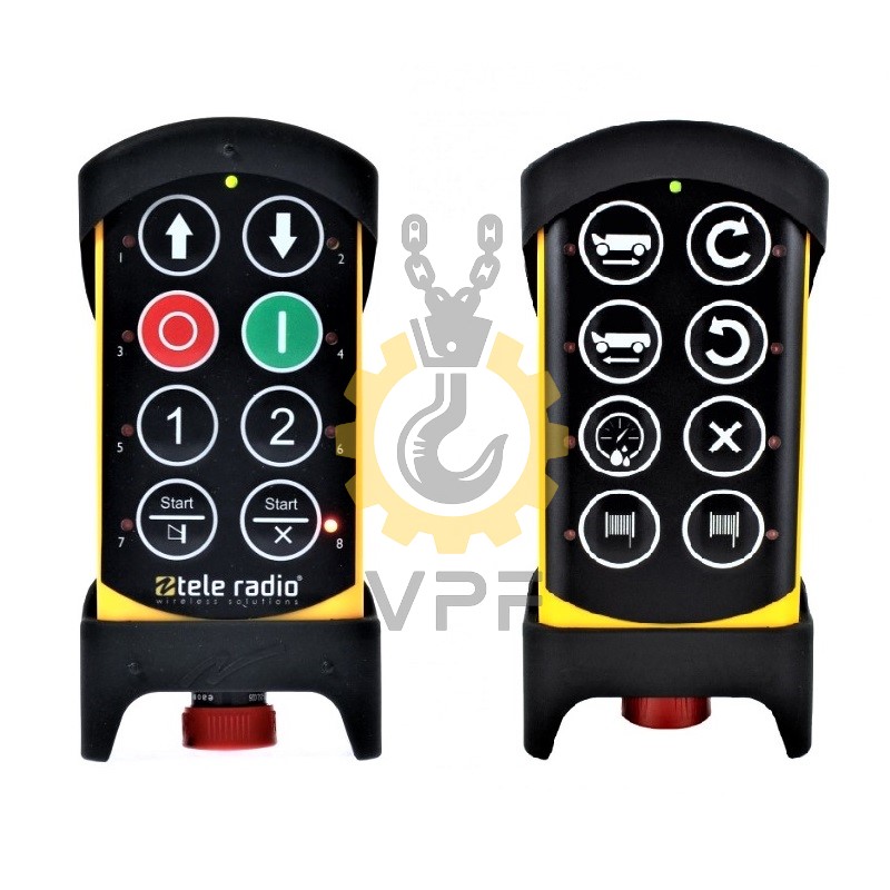 Teleradio remote control transmitter model TG-T9-1.11 فرستنده ریموت کنترل تله رادیو مدل TG-T9-1/11 مناسب کنترل جرثقیل صنعتی