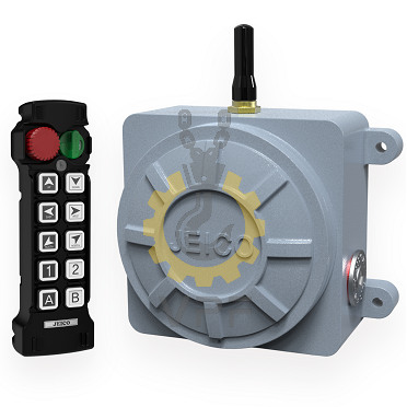 ریموت کنترل جیکو مدل JEICO JREMO 10EX برای جرثقیل و تجهیزات صنعتی
