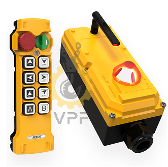 ریموت کنترل جیکو مدل JEICO JREMO 8K مناسب محیط‌های صنعتی مقاوم و ارگونومیک برای کنترل ایمن جرثقیل