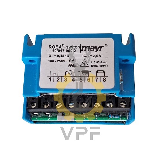 Mayr crane rectifier model ROBA-switch 10.017.000.2 رکتیفایر مایر ROBA-switch 10/017.000.2 رکتیفایر سریع مایر آلمان برای کنترل ترمز جرثقیل