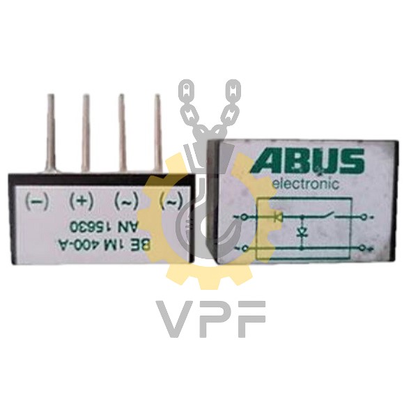 ABUS crane rectifier model BE 1M 400A رکتیفایر آبوس مدل BE 1M 400A با جریان 400 آمپر – مناسب برای جرثقیل سقفی