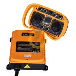 ریموت کنترلLCC مدل Q9000 با برد بالا، استاندارد IP66 و طراحی مقاوم صنعتی این ریموت کنترل مخصوص پمپ بتن و تاور کرین می باشد.