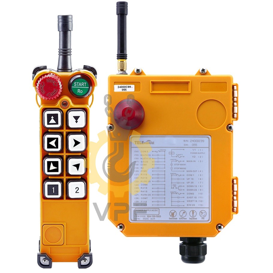 Remote control Telecontrol model F26-A2 ریموت کنترل تله کنترل مدل F26-A2 مخصوص جرثقیل سقفی