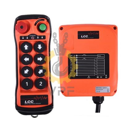 تصویر ریموت کنترل LCC مدل Q800 با 8 دکمه تک سرعته
