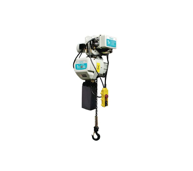 ty1 electric hoist with electric trolly هویست زنجیری برقی تویو