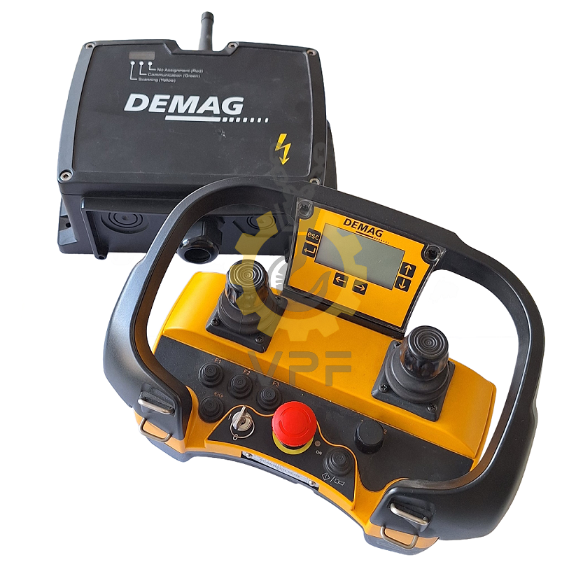 Demag remote control Joystick model DRC-JOY D2 ریموت کنترل دماگ مدل DRC-JOY D2 با دو جویاستیک برای کنترل جرثقیل سقفی