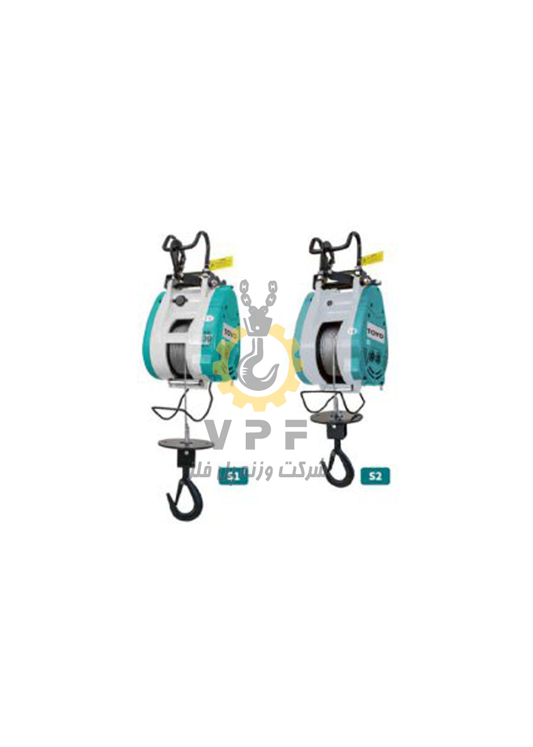 Toyo Electric Winch – S Series Model وینچ-برقی-تویو-مدل-S-SERIES.