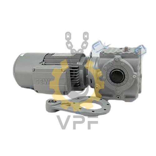 SEW SA series helical gearbox تصویر گیربکس حلزونی SEW سری SA با شافت توخالی و نصب زاویهدار