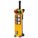 فرستنده ریموت کنترل تله کرین F24-6D مخصوص جرثقیل سقفی و دروازه‌ای