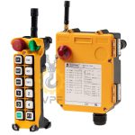 عکس دستگاه کامل ریموت کنترل تله کرین F24-12D شامل فرستنده و گیرنده
