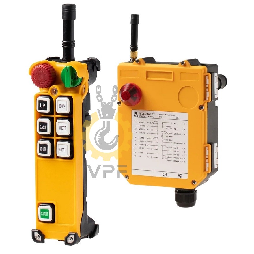 Telecrane remote control F24-6D خرید ریموت کنترل تله کرین مدل F24-6D