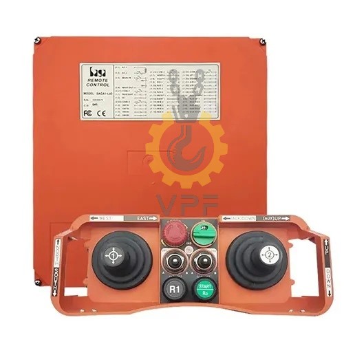ریموت کنترل ساگا L40 تصویر ریموت کنترل ساگا L40 همراه با گیرنده صنعتی – محصول ارائهشده توسط وزنه کرین